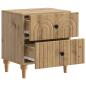 Preview: Nachttisch Artisan-Eiche 43 x 34,5 x 48 cm Holzwerkstoff