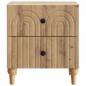 Preview: Nachttisch Artisan-Eiche 43 x 34,5 x 48 cm Holzwerkstoff