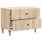 Preview: Nachttisch Sonoma-Eiche 62 x 34,5 x 48 cm Holzwerkstoff