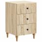 Preview: Nachttisch Sonoma-Eiche 43x 41 x 66,5 cm Holzwerkstoff