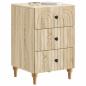 Preview: Nachttisch Sonoma-Eiche 43x 41 x 66,5 cm Holzwerkstoff