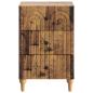 Preview: Nachttisch Altholz 43x 41 x 66,5 cm Holzwerkstoff