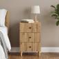 Preview: ARDEBO.de - Nachttisch Artisan-Eiche 43x 41 x 66,5 cm Holzwerkstoff