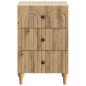 Preview: Nachttisch Artisan-Eiche 43x 41 x 66,5 cm Holzwerkstoff