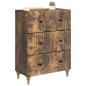 Preview: Schubladenschrank Geräucherte Eiche 66 x 34,5 x 90 cm