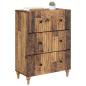 Preview: Schubladenschrank Altholz 66 x 34,5 x 90 cm Holzwerkstoff