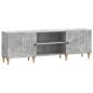 Preview: TV-Schränk 150 x 31 x 50 cm Betongrau Holzwerkstoff