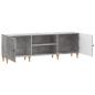 Preview: TV-Schränk 150 x 31 x 50 cm Betongrau Holzwerkstoff