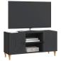 Preview: TV-Schränk Schwarz 102 x 34,5 x 50 cm Holzwerkstoff