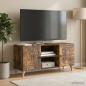 Preview: TV-Schränk Geräucherte Eiche 102 x 34,5 x 50 cm Holzwerkstoff
