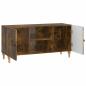 Preview: TV-Schränk Geräucherte Eiche 102 x 34,5 x 50 cm Holzwerkstoff