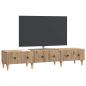 Preview: TV-Schränk 147 x 34,5 x 30 cm Artisan-Eiche Holzwerkstoff