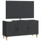 Preview: TV-Schränk 99 x 34,5 x 50 cm Schwarz Holzwerkstoff