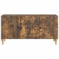 Preview: TV-Schränk 99 x 34,5 x 50 cm Räuchereiche Holzwerkstoff