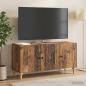 Preview: ARDEBO.de - TV-Schränk 99 x 34,5 x 50 cm Altholz Holzwerkstoff