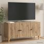 Preview: ARDEBO.de - TV-Schränk 99 x 34,5 x 50 cm Artisan-Eiche Holzwerkstoff