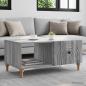 Preview: ARDEBO.de - Couchtisch Graues Sonoma 90 x 50 x 40 cm Holzwerkstoff