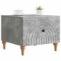 Preview: Couchtisch Betongrau 49 x 50 x 40 cm Holzwerkstoff