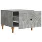 Preview: Couchtisch Betongrau 49 x 50 x 40 cm Holzwerkstoff