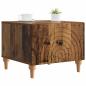 Preview: Couchtisch mit Schubladen Altholz 49 x 50 x 40 cm Holzwerkstoff