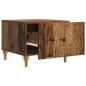 Preview: Couchtisch mit Schubladen Altholz 49 x 50 x 40 cm Holzwerkstoff