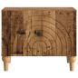 Preview: Couchtisch mit Schubladen Altholz 49 x 50 x 40 cm Holzwerkstoff