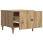 Preview: Couchtisch Artisan-Eiche 49 x 50 x 40 cm Holzwerkstoff