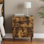 Preview: ARDEBO.de - Nachttisch Räuchereiche 43 x 34,5 x 49,5 cm Holzwerkstoff