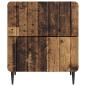 Preview: Nachttisch Altholz 43 x 34,5 x 49,5 cm Holzwerkstoff