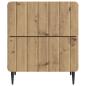 Preview: Nachttisch Artisan-Eiche 43 x 34,5 x 49,5 cm Holzwerkstoff