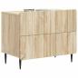 Preview: Nachttisch Sonoma-Eiche 62 x 34,5 x 49,5 cm Holzwerkstoff