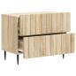 Preview: Nachttisch Sonoma-Eiche 62 x 34,5 x 49,5 cm Holzwerkstoff