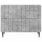 Preview: Nachttisch Betongrau 62 x 34,5 x 49,5 cm Holzwerkstoff