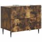 Preview: Nachttisch Räuchereiche 62 x 34,5 x 49,5 cm Holzwerkstoff