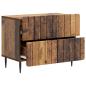 Preview: Nachttisch Altholz 62 x 34,5 x 49,5 cm Holzwerkstoff