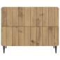 Preview: Nachttisch Artisan-Eiche 62 x 34,5 x 49,5 cm Holzwerkstoff