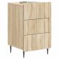 Preview: Nachttisch Sonoma-Eiche 43 x 41 x 68 cm Holzwerkstoff