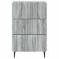 Preview: Nachttisch Graues Sonoma 43 x 41 x 68 cm Holzwerkstoff