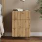 Preview: ARDEBO.de - Nachttisch Artisan-Eiche 43 x 41 x 68 cm Holzwerkstoff