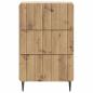 Preview: Nachttisch Artisan-Eiche 43 x 41 x 68 cm Holzwerkstoff
