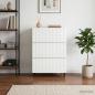 Preview: ARDEBO.de - Schubladenschrank 66 x 34,5 x 92 cm Holzwerkstoff