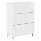 Preview: Schubladenschrank 66 x 34,5 x 92 cm Holzwerkstoff