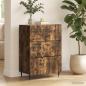 Preview: Schubladenschrank 66 x 34,5 x 92 cm Holzwerkstoff Räuchereiche