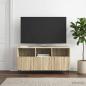 Preview: ARDEBO.de - TV-Schränk Sonoma-Eiche 102 x 34,5 x 50 cm Holzwerkstoff
