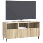 Preview: TV-Schränk Sonoma-Eiche 102 x 34,5 x 50 cm Holzwerkstoff