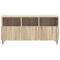 Preview: TV-Schränk Sonoma-Eiche 102 x 34,5 x 50 cm Holzwerkstoff