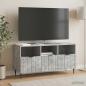 Preview: ARDEBO.de - TV-Schränk Betongrau 102 x 34,5 x 50 cm Holzwerkstoff