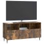 Preview: TV-Schränk Geräucherte Eiche 102 x 34,5 x 50 cm Holzwerkstoff