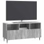 Preview: TV-Schränk Graues Sonoma 102 x 34,5 x 50 cm Holzwerkstoff