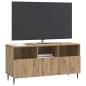 Preview: TV-Schränk 102 x 34,5 x 50 cm Artisan-Eiche Holzwerkstoff